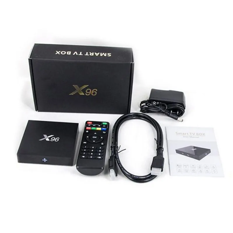 

New X96 TV Box S905X Android 6.0 Set Top BOX 1 +8 4K High-Definition Network Player Set-top Box