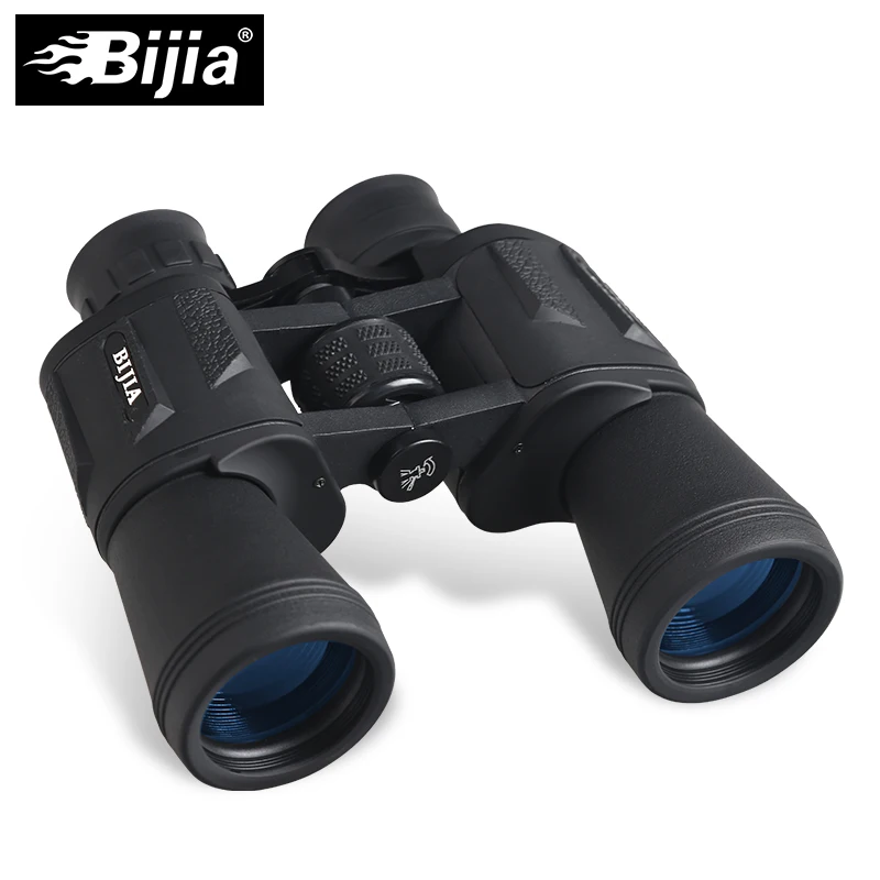 BIJIA 20x50 бинокль с высоким увеличением, дальность действия, водонепроницаемый, фиолетовое покрытие, для театра, для наблюдения за птицами, спортивный телескоп