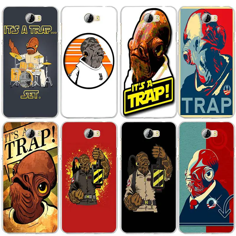 

It's a Trap Star Wars Soft TPU Phone Cases for Huawei P8 P9 P10 P20 P30 Mate 10 Lite Pro Y3 Y5 Y6 II Honor 7 Smart Coque Shell