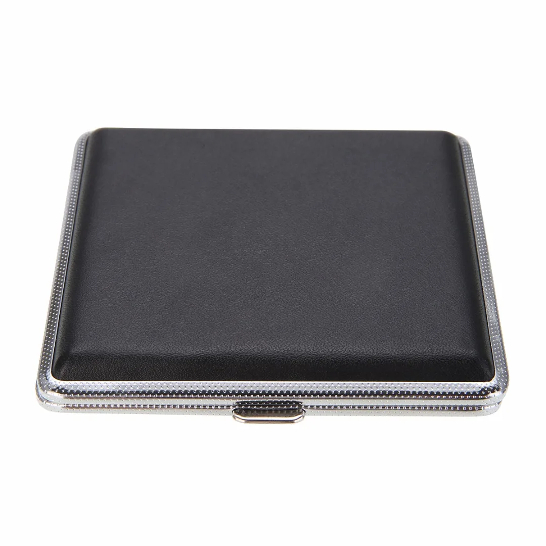 Mayitr Black Cigarette Cigar Pocket-Box Case 20pcs Pocket Cigarette For Smoking Holder Storage Container Storage