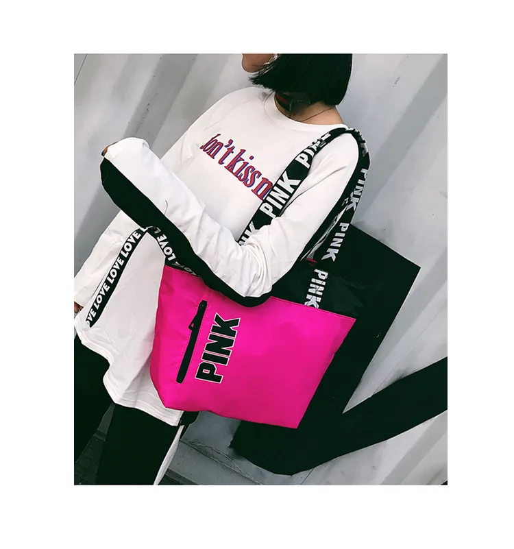 Оксфорд Розовый Многофункциональный Открытый женская спортивная сумка тренировочный Тренажерный Зал Сумка женские спортивные сумки фитнес сумка для женщин
