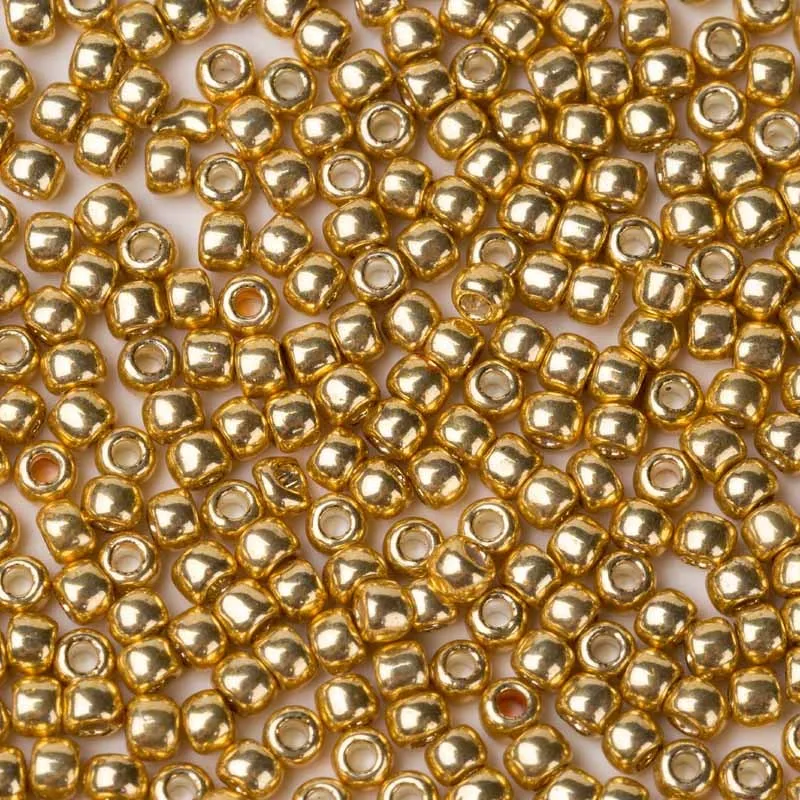 557 Galvanized Gold TOHO seed beads (2)