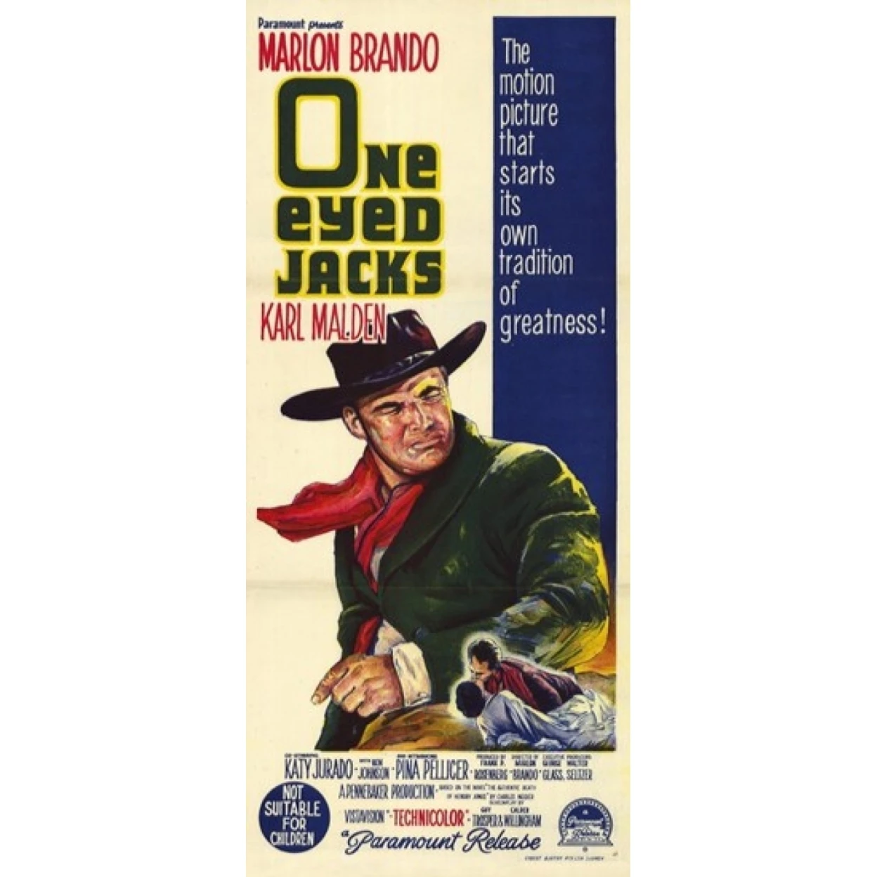 One Eyed Jacks Movie Poster (11 x 17)
