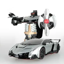 New Kids Toys 33cm Big size 2.4G Veneno Transformer Robot Transformer leader newest design controller ship by exoress 10-15 day