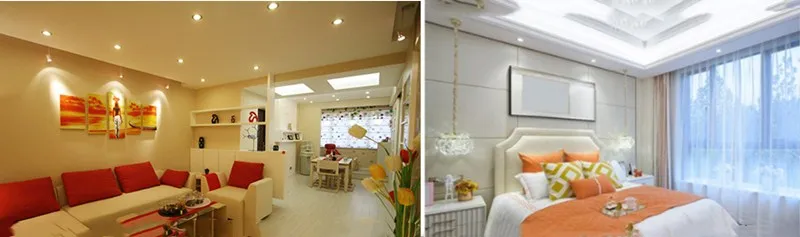 LED Downlight 3w 5W 7w 9w 12w 18w 220V LED Recessed Ceiling Spot Light  Panel Down Light Round LED Lighting Cool/ Warm White