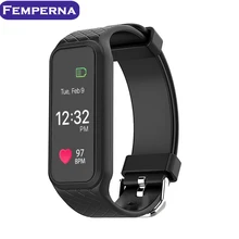 Femperna L38i Bluetooth Smart Band динамического сердечного ритма шагомер фитнес-трекер Браслет Калорий расстояние мужская спортивная браслет