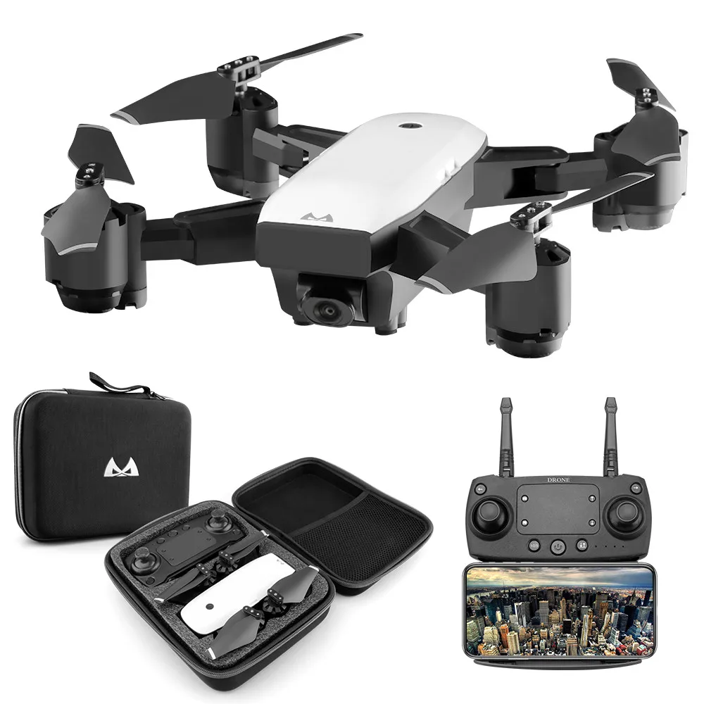 

1080P 120Wide-Angle 2.4G Aititude Hold RC Toy Helicopter Foldable Selfie Drone drones with camera hd helicopter remote W604