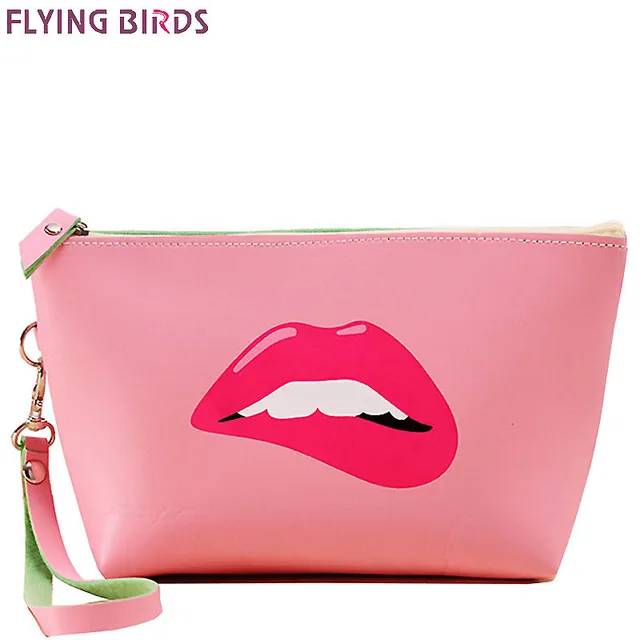Flying Birds Women Cosmetic Bags Makeup Bag Case Summer Flying Birds Women Cosmetic Bags Makeup Bag Case Summer Dumpling Large Clutch Packages Waterproof