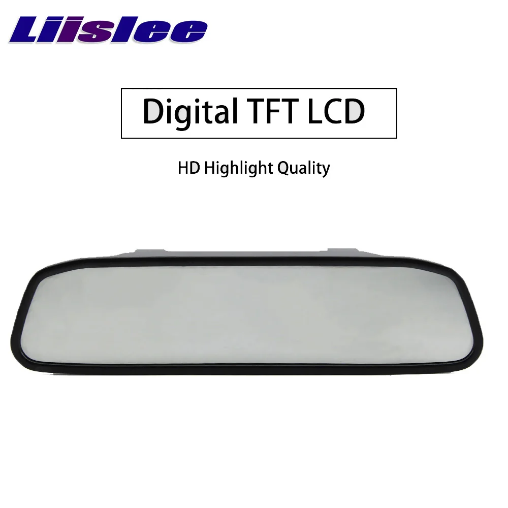 LiisLee Car Parking Assistance System 4.3 Inc TFT LCD Car Reverse Mirror Rearview Monitor (5)