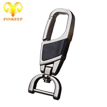 Классический кожаный металлический автомобильный брелок, брелок, брелок с логотипом, брелок для ключей, держатель для BMW Audi Ford Volkswagen, автомобильный стиль