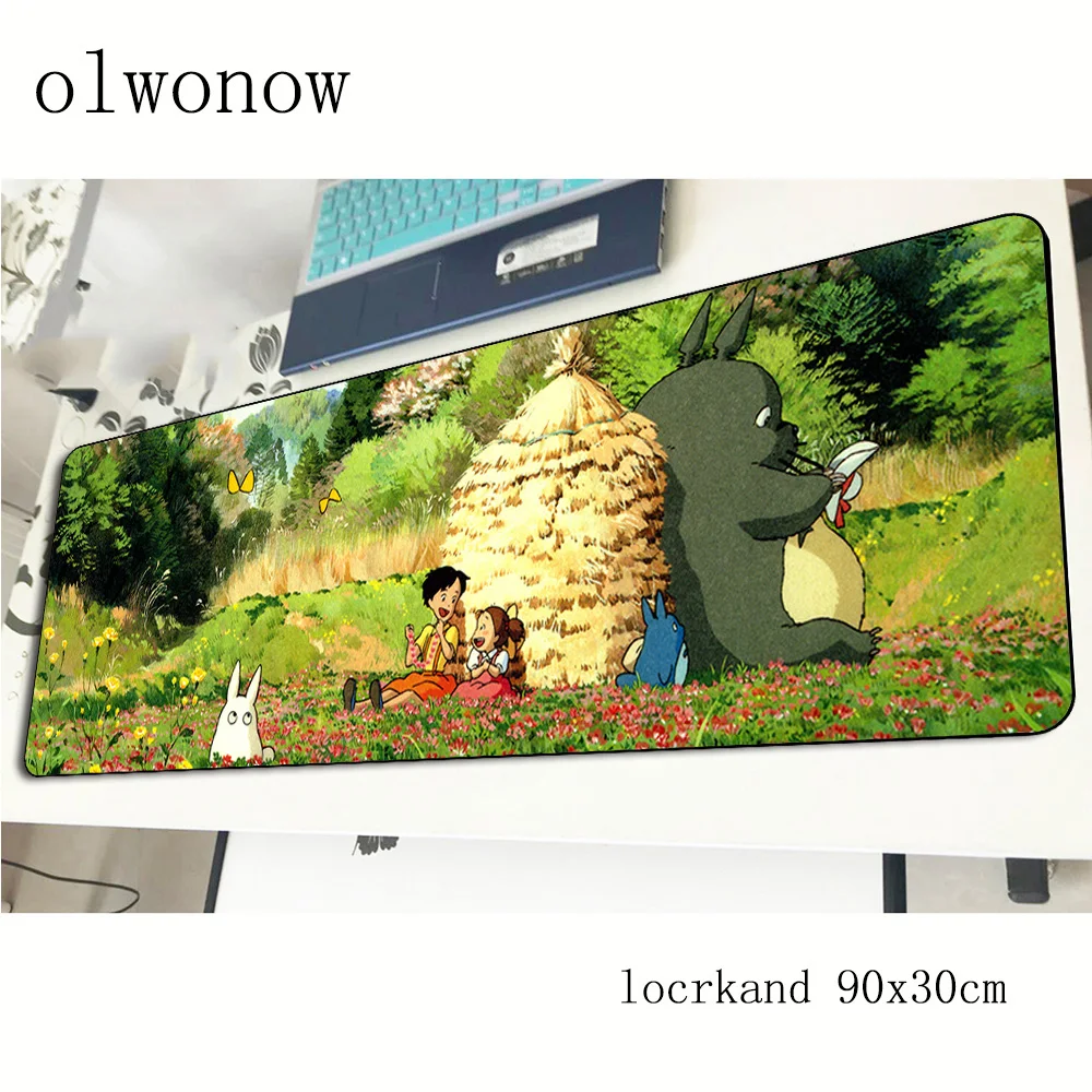 Коврик для мыши Totoro 900x300x3 мм Высокое качество коврик лучший игровой геймер HD