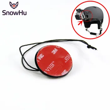 

SnowHu for GoPro accessories Safety Insurance Tether Straps With Sticker Mounting Kit For GoPro Hero 9 8 7 6 5 4 Xiaomi GP21