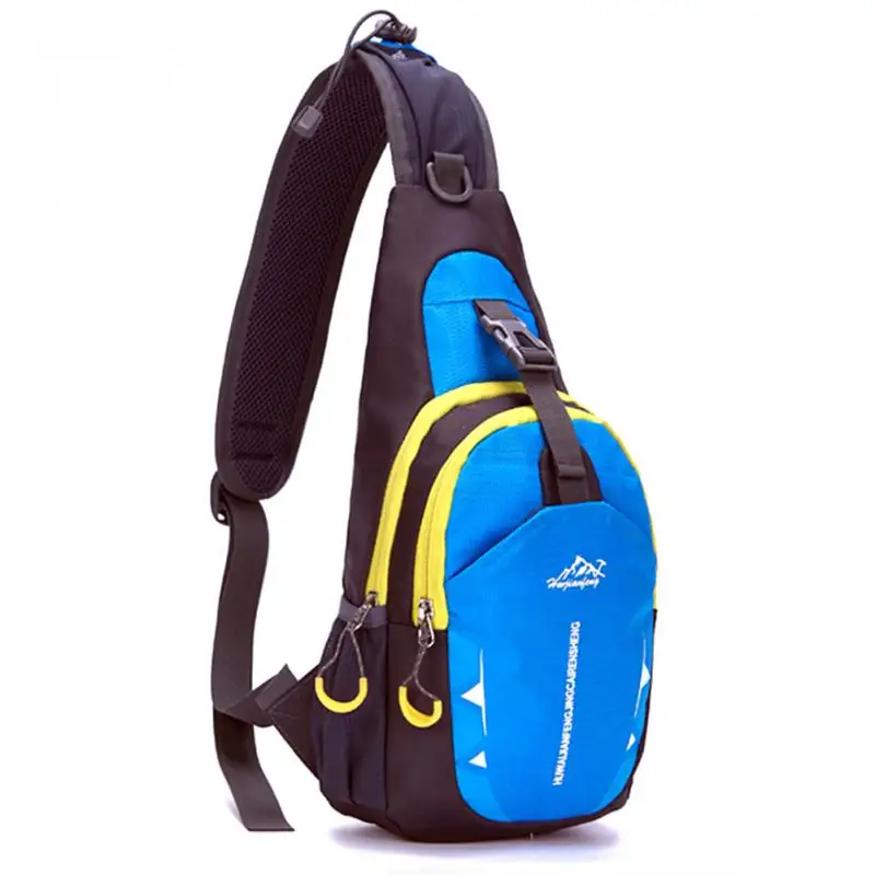 

10KG Men Women Waterproof Sport Chest Pouch Shoulder Crossbody Bag Hiking Bag 7 colors