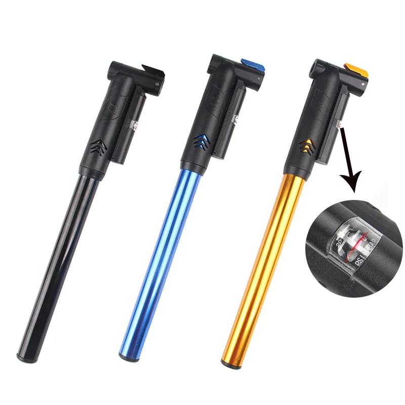 Portable High Pressure Bicycle Air Pump Bicycle Tire Inflatable MTB