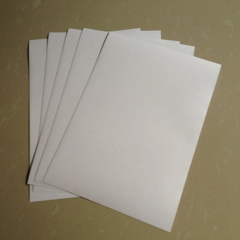 Белый A4 матовая синтетическая ПП бумага самоклеющаяся этикетка Стикеры для струйного принтера