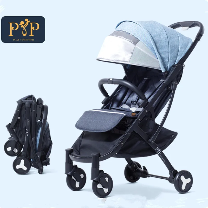 

Kidstravel Light Baby Stroller for Dolls Foldable Portable Baby Carriages For Newborns Pushchairs