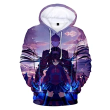 Худи Kawaii Fate Stay Night 3D для мужчин и женщин модная Толстовка в стиле