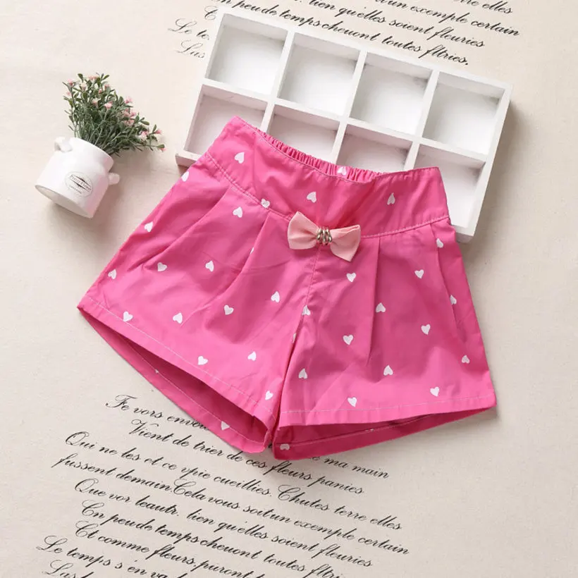 

2019 Kids Summer Shorts Bow Princess Shorts For Girls Fashion Girls Shorts Children Pants Girl Short Flower Girls Clothing