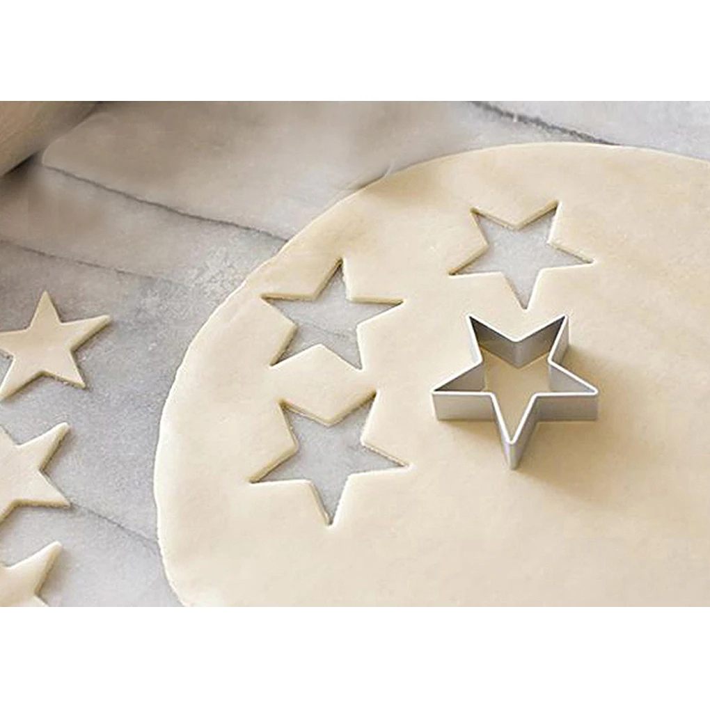 

Pentagram Shapes Biscuit Cookie Bread Cake Steel Cutter Baking Mold Star Shape