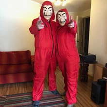 Сальвадор Дали La Casa De Papel и женских платьев чеонгсам косплей с маской для лица, House Of paper ролевые вечерние взрослых Косплэй деньги Heist S-XXL