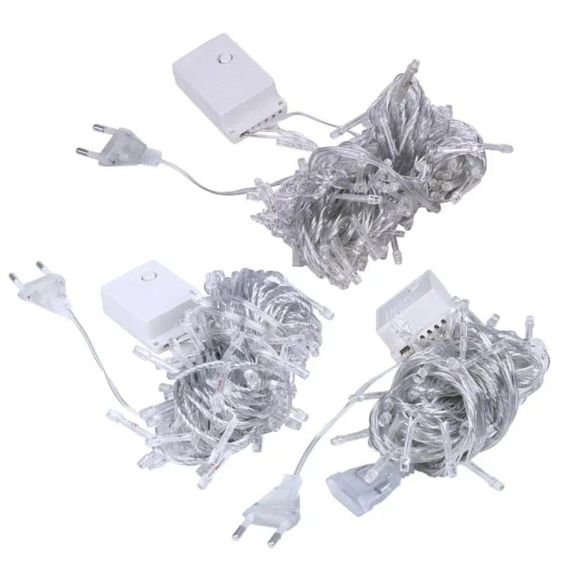 

10M 33ft 100leds string lights AC220V for Christmas Halloween Party Wedding Easter Decoration EU Plug