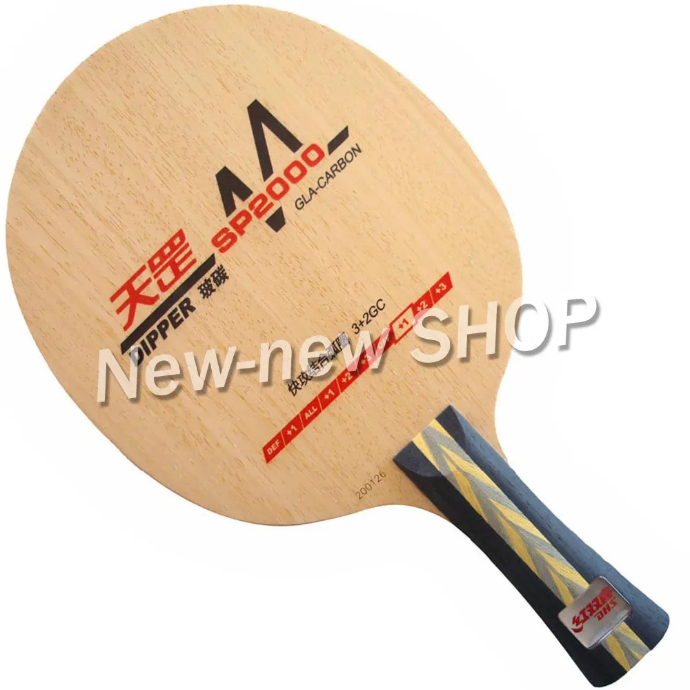 

DHS Dipper DM.SP2000 OFF+ 5 Full Wood Shakehand FL Table Tennis Ping Pong Blade