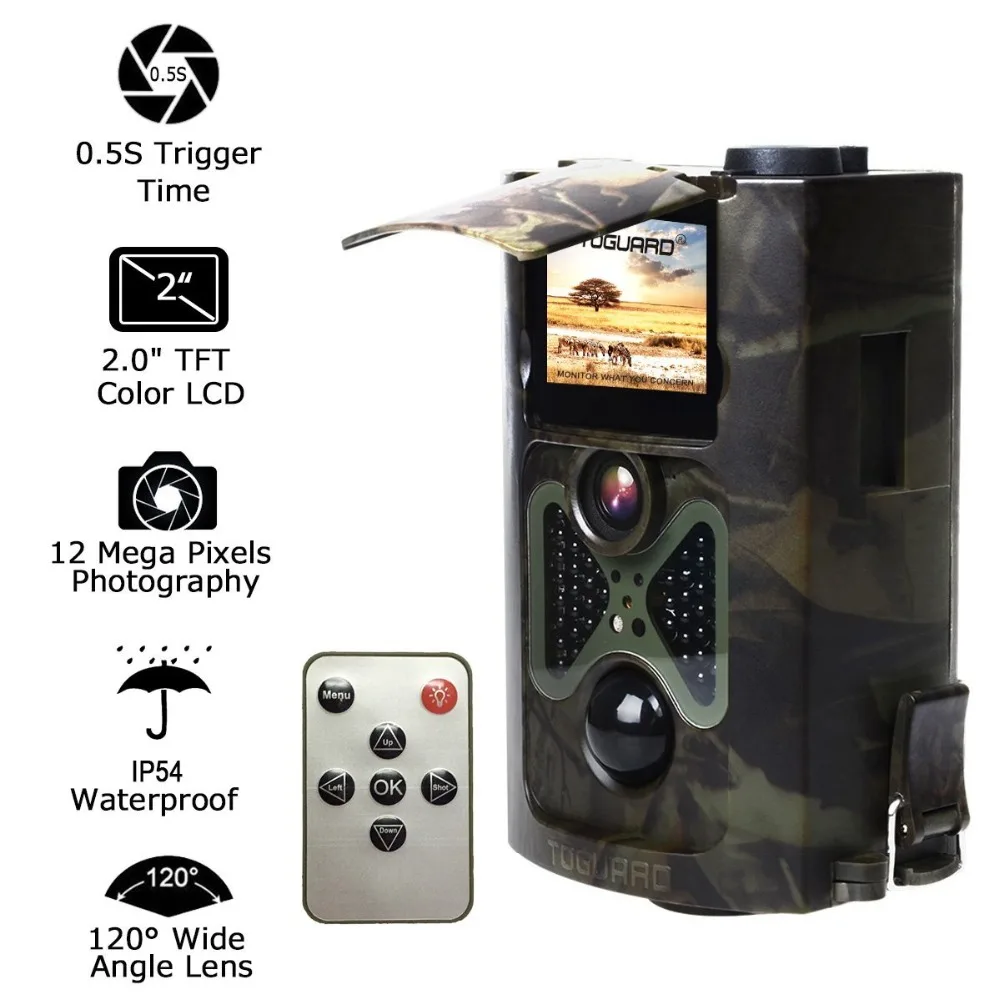 

Hunting Trail Camera HC550A 16MP 0.5S Trigger Waterproof IP65 Night Vision Wildlife Cam Surveillance