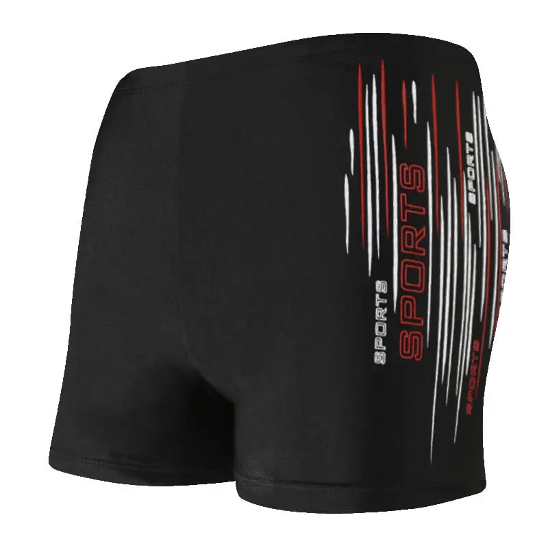 

Men Swimming Short Trunks Male Beach Pool Swimwear Nylon Wave Quick Drying Swimsuit Printing Quick-dry Underwear Boxer