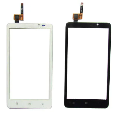 5,0 дюймов для lenovo S890 S 890 сенсорный экран дигитайзер передняя стеклянная линза черный белый цвет с лентой