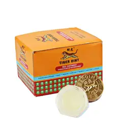 100% Original Red Tiger Balm Ointment Thailand Painkiller Ointment Muscle Pain Relief Ointment Soothe itch 19.5g 100% Original Red Tiger Balm Ointment Thailand Painkiller Ointment Muscle Pain Relief Ointment Soothe itch 19.5g