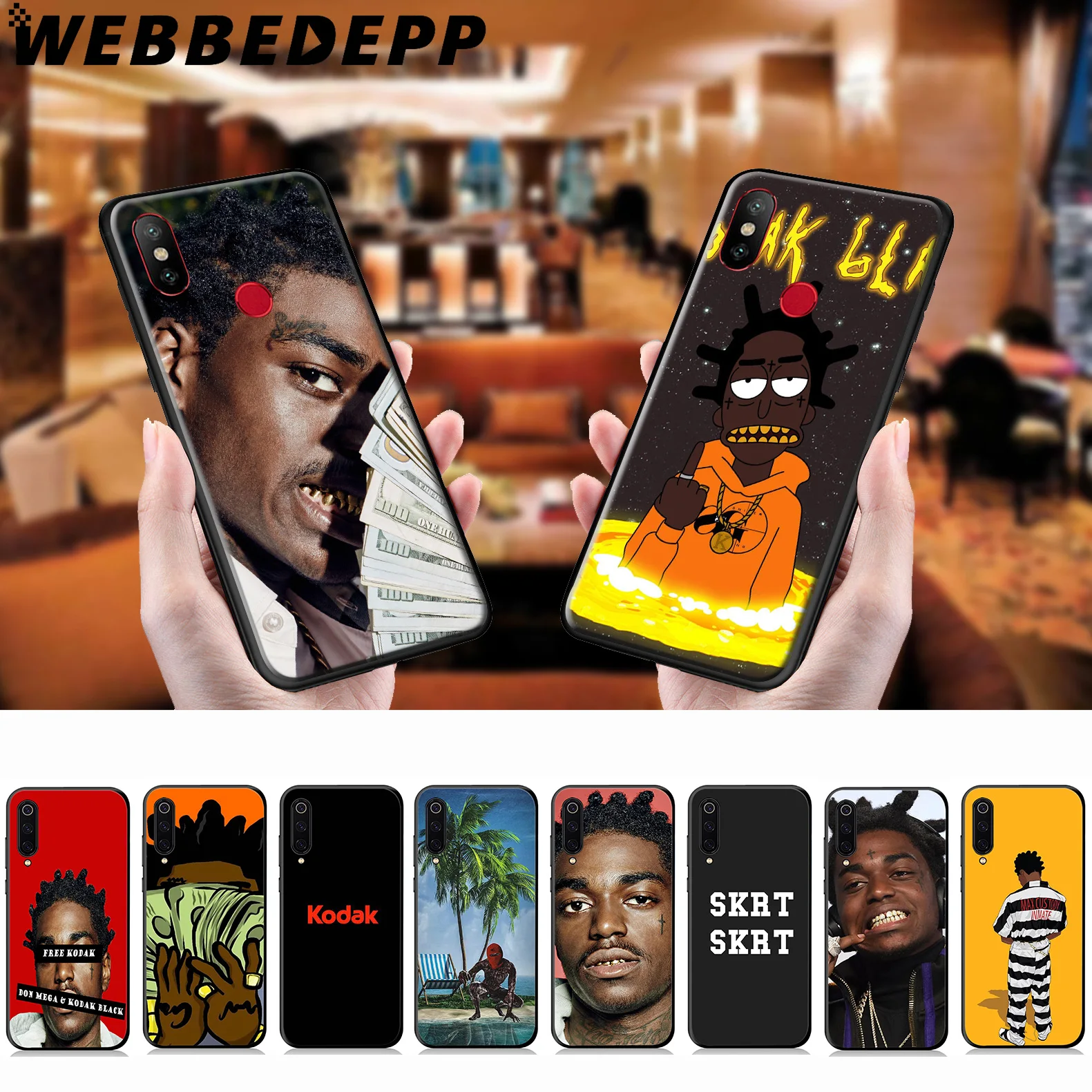 WEBBEDEPP Kodak черный мягкий чехол для Xiaomi Mi 9T 9 8 SE 6 A1 A2 A3 Lite MiA1 MiA2 MiA3 F1 MAX 3 Mi8 CC9E CC9 |