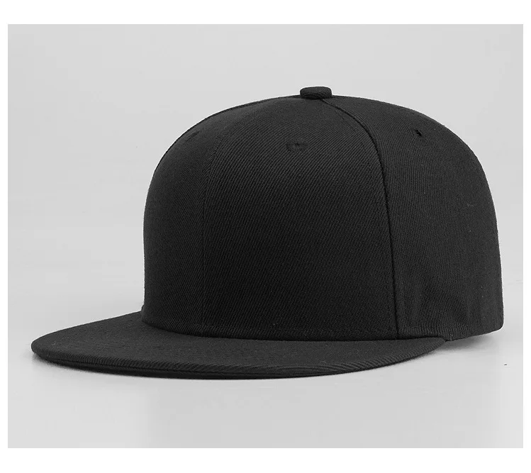 56cm 58cm 59cm 60cm 62cm 64cm Plus Size Snapback Caps Men Top Quality Pure Cotton Hip Hop Cap Adult Solid Color Baseball Hats 3