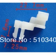 100 шт пластиковая застежка дверной замок подставка для удочки правая(пассажирская) сторона