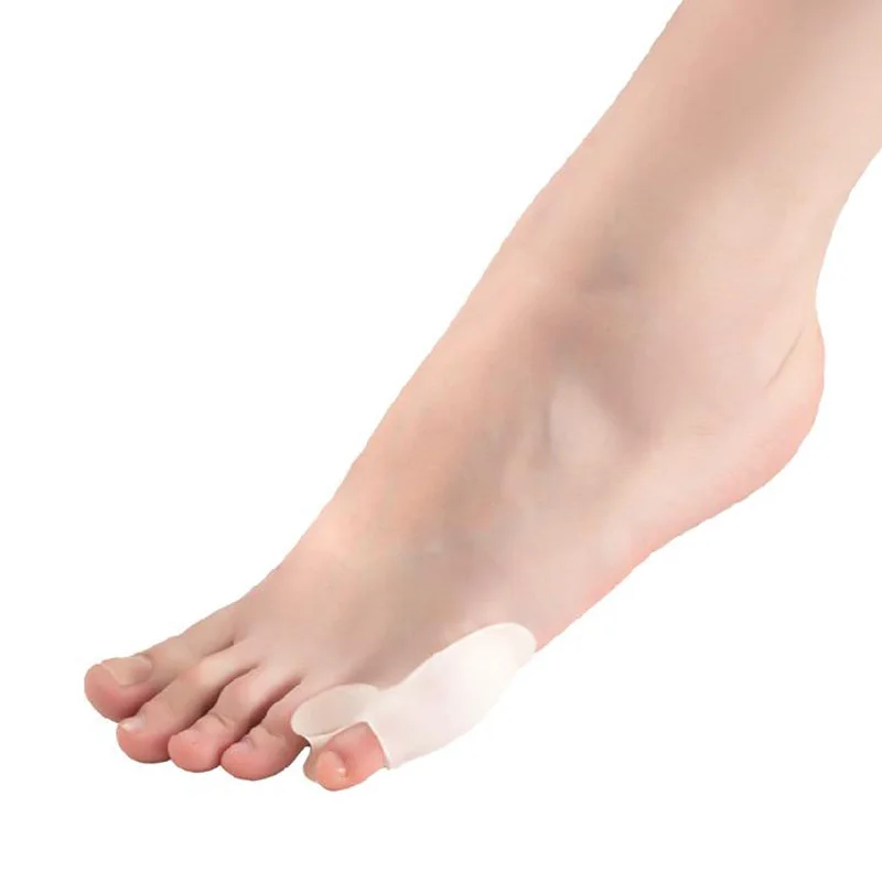 Cuidados com os Pés Alívio da Dor Separador do Dedo do pé Par de Silicone Orteil Pedicure Manicure Separateur Pouco Alisadores Alinhamento Joanete 20 2 Pés Alívio Da Dor Orteil Pedicure Manicure
