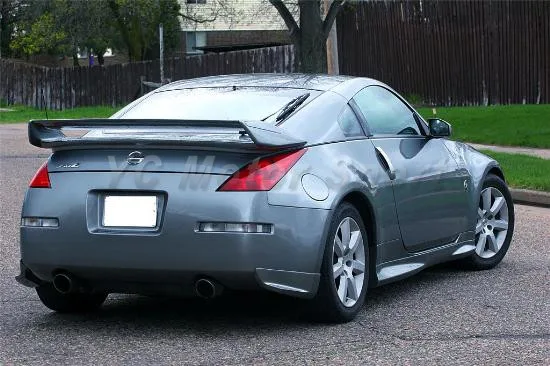 2002-2008 Nissan 350Z Z33 Nismo Version 2 Style Rear Spoiler FRP (10)