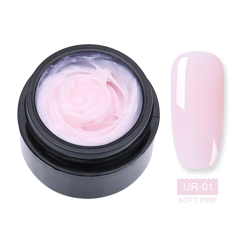 UR SUGAR UV Gel Nails Poly Builder Acrylic Polish Color Changing Nails Extension Crystal UV Resin Builder Varnish - Цвет: UR01