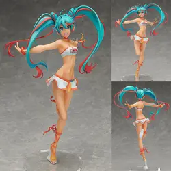 Аниме Фигурка Hatsune miku 1/8 весы рисунок гонки девушка бикини Ver. Мику Модель Цифры игрушки куклы подарок коллекция