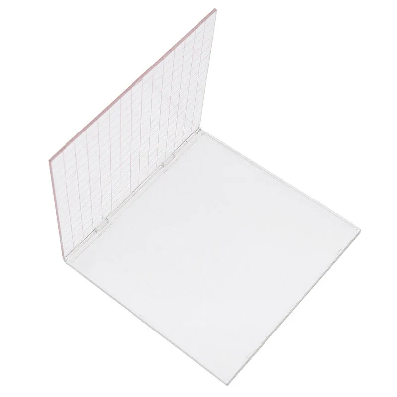 New Arriving Acrylic Stamping Tool Perfect Positioning Stamping Clear Transparant Folder Stamp Craft Crafts Card Making