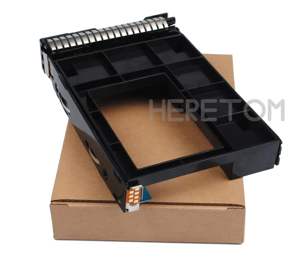 

Heretom 2.5" SSD TO 3.5" SSD Converter Adapter 3.5" SAS/SATA Hard Drive Tray Caddy Bracket For HP GEN8/G9 651314-001+661914-001