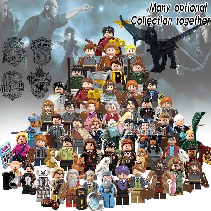 

Building Block Rubeus Dobby Hagrid Seamus Finnigan Hermione Moody Potter Friend Gift Toy