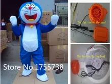 EMS Free Shipping Cartoon Doraemon Mascot Cute Japanese Animation Doraemon Costumes