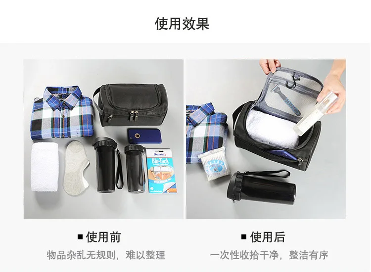 Portable Travel Storage Toilery Bag Men Women Organizer Cosmetic Makeup Hanging Wash Bags Beauty Cases Pouch (9)