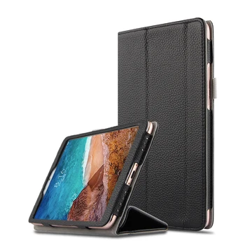 

Case Cowhide For Xiaomi Mi Pad 4 MiPad4 8.0" Protective Cover Genuine Leather Case For xiaomi Mi pad4 mipad 4 Tablet case 8inch