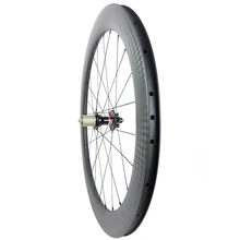 60 мм клинчер велокроссовый велосипед заднее колесо из углеродного материала 25 мм широкий дорожный диск UD 3 к 12 к Novatec D792SB концентратор 135 мм 10 мм QR 24 H 28 H 32 H