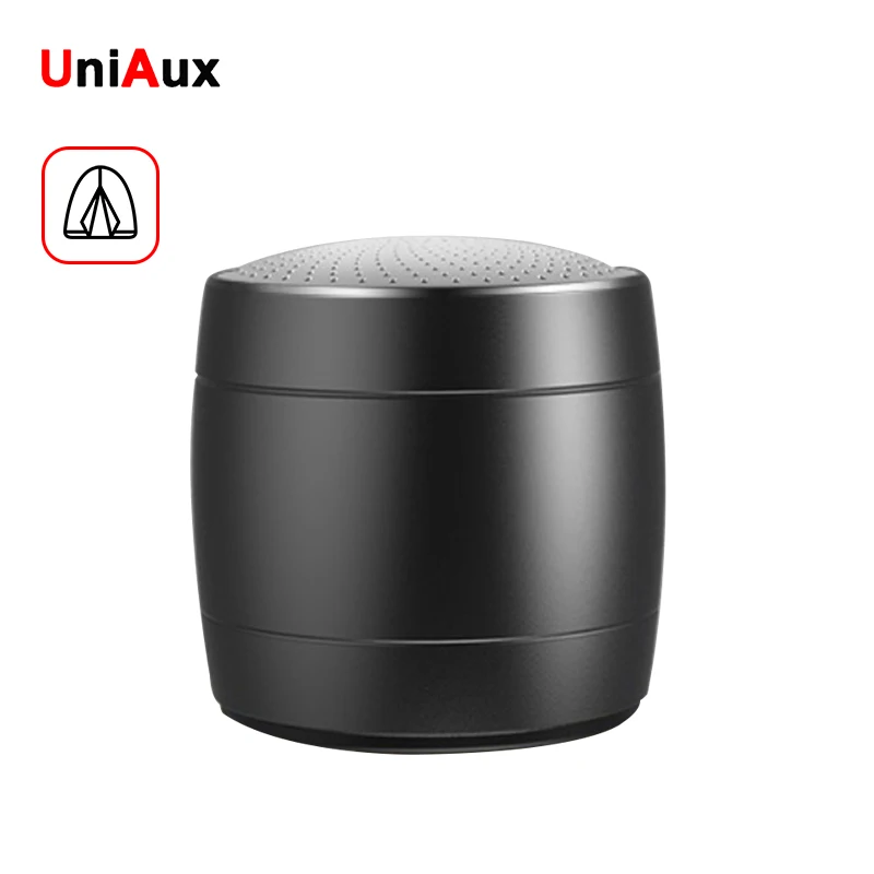 

Portable Speaker Subwoofer Mini WTS Speakers MP3 Player USB Speaker With Loud Speakers Metal Cobalt Battery