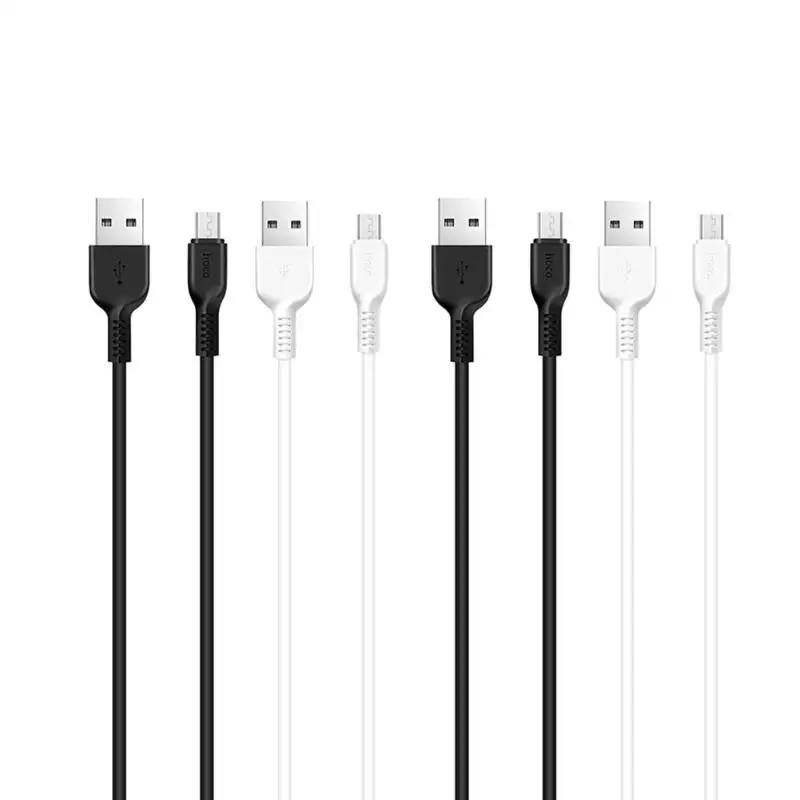 

HOCO USB Cable 1m/2m/3m Micro USB Smart Fast Charging Data Sync Charger Cable for Android Phones Charger Cord Mobile Cable New