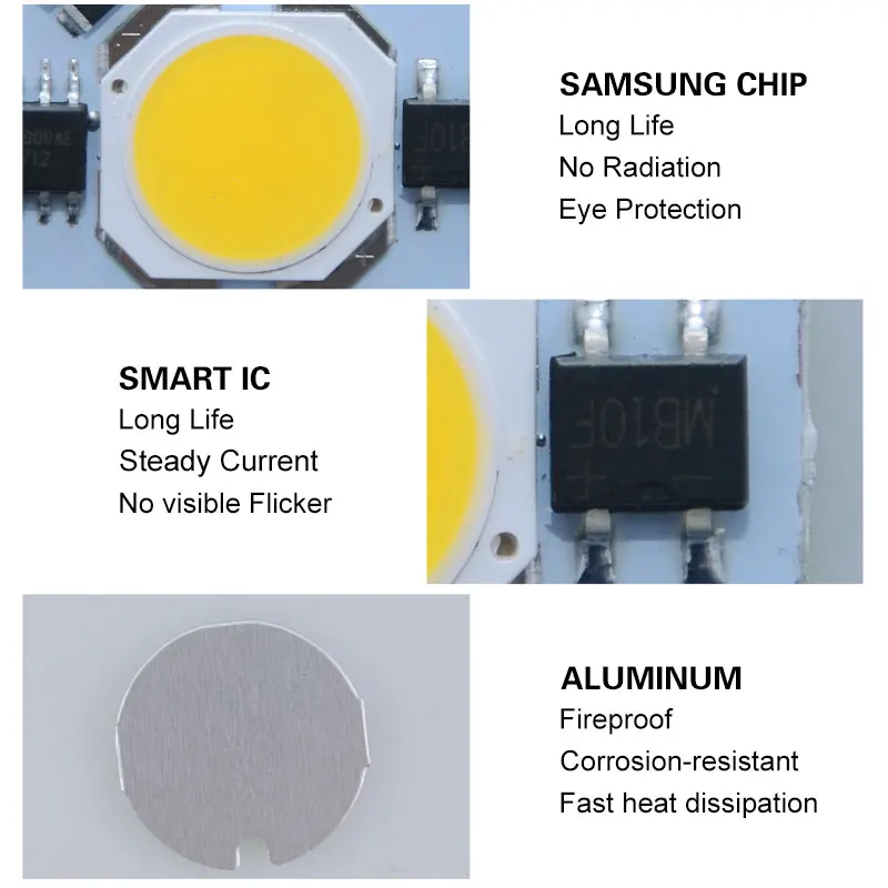 Светодиодная лампа в виде фасоли 220 В переменного тока 3/5/7/9 Вт|led bulb lamp|bulb lampled cob |