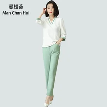 Медицинский Спа-Униформа салон красоты Комбинезоны Женский косметик массаж техник оздоровительный клуб темперамент профессиональный костюм