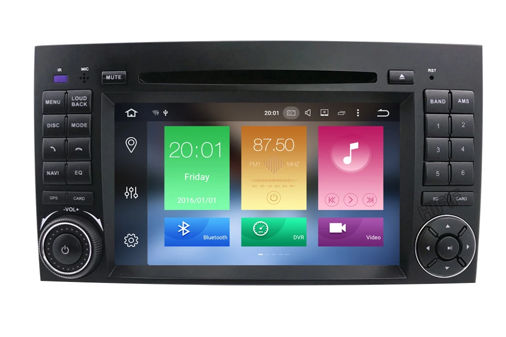 Best DSP Android 9.0 4G/2G IPS 2 din DVD PLAYER For Benz Sprinter B200 W209 W169 W169 W245 B170 Vito W639 Viano Sprinter Crafter LT3G 4