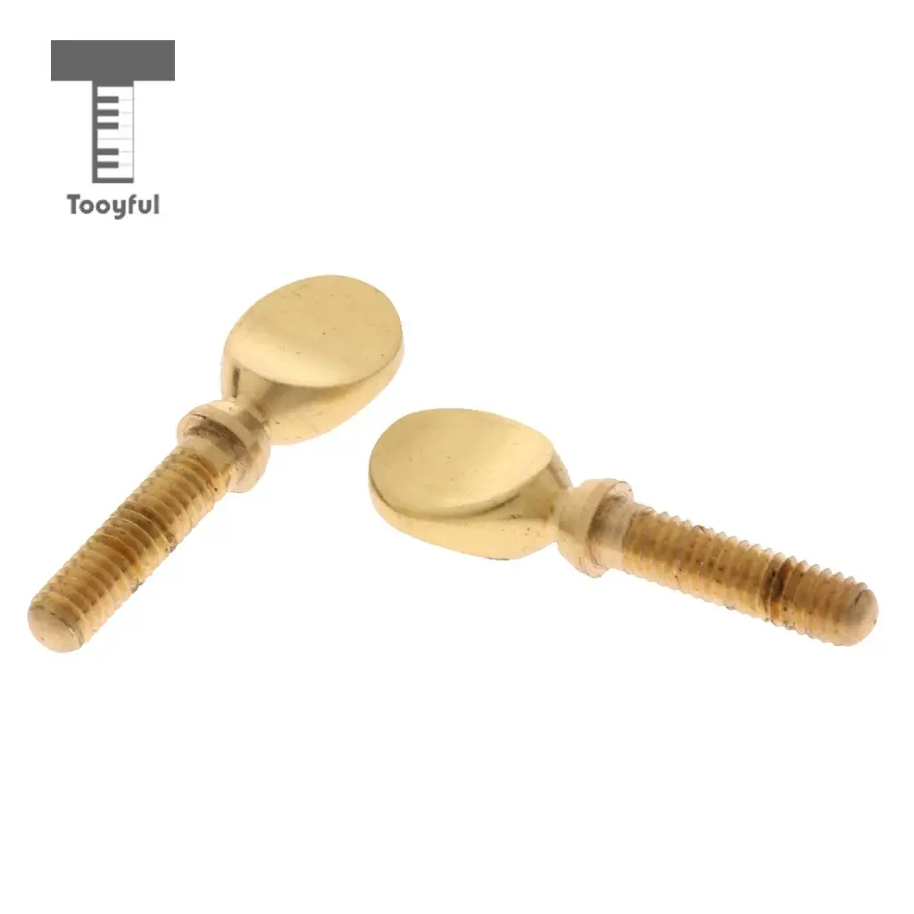 Tooyful 2 Pcs Saxophone Neck Screws Clarinet Clamp Screw for Woodwind Instrument